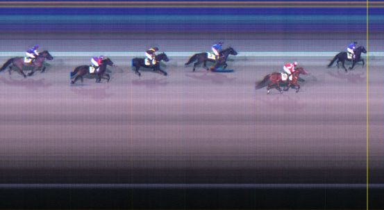 Målfoto for løp 7 på bane LE den 20.01.2014