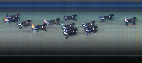 Målfoto for løp 3 på bane LE den 27.01.2014