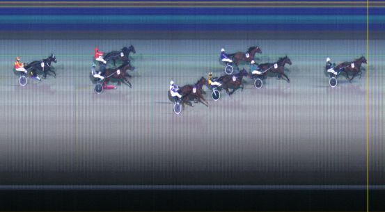 Målfoto for løp 5 på bane LE den 27.01.2014