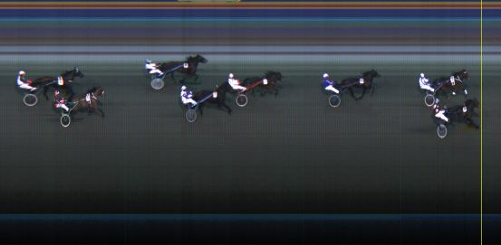 Målfoto for løp 7 på bane LE den 15.02.2014