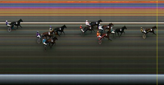 Målfoto for løp 5 på bane LE den 18.02.2014