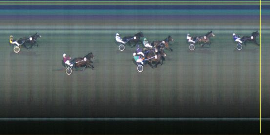 Målfoto for løp 7 på bane LE den 24.02.2014