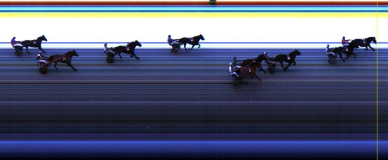 Målfoto for løp 10 på bane LE den 15.03.2014