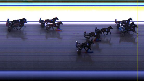 Målfoto for løp 2 på bane LE den 15.03.2014