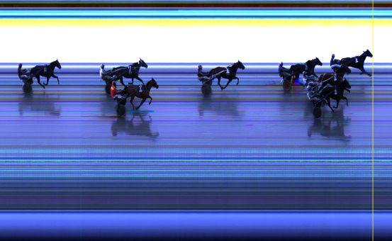 Målfoto for løp 6 på bane LE den 15.03.2014