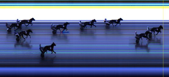 Målfoto for løp 7 på bane LE den 15.03.2014