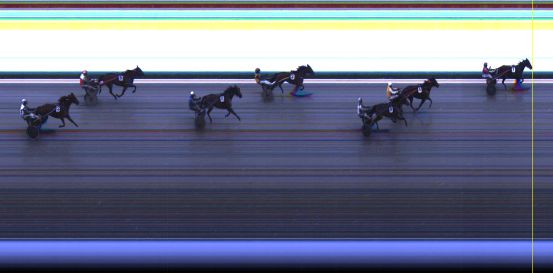 Målfoto for løp 5 på bane LE den 18.03.2014