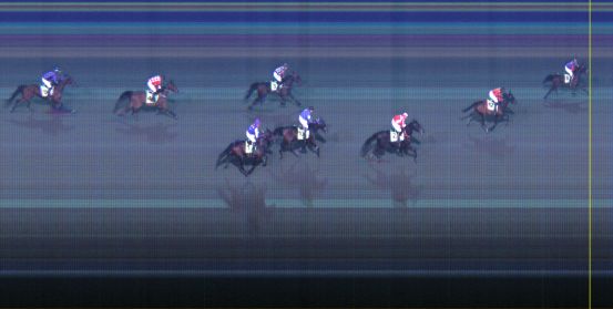 Målfoto for løp 4 på bane LE den 24.03.2014