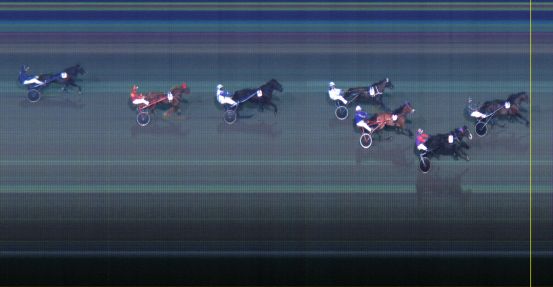 Målfoto for løp 5 på bane LE den 24.03.2014