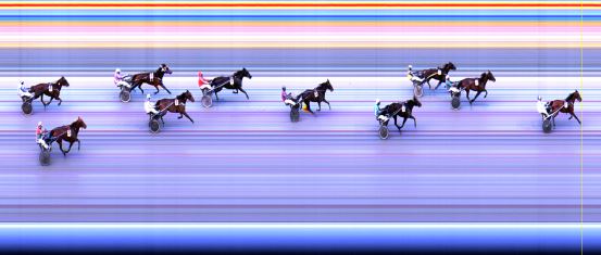 Målfoto for løp 5 på bane LE den 15.04.2014