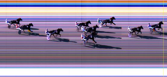 Målfoto for løp 3 på bane LE den 20.04.2014