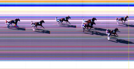 Målfoto for løp 4 på bane LE den 20.04.2014