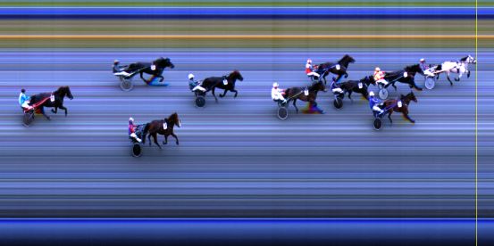 Målfoto for løp 5 på bane LE den 28.04.2014