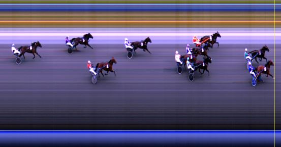 Målfoto for løp 8 på bane LE den 12.05.2014