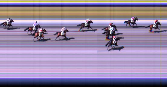 Målfoto for løp 7 på bane LE den 20.05.2014