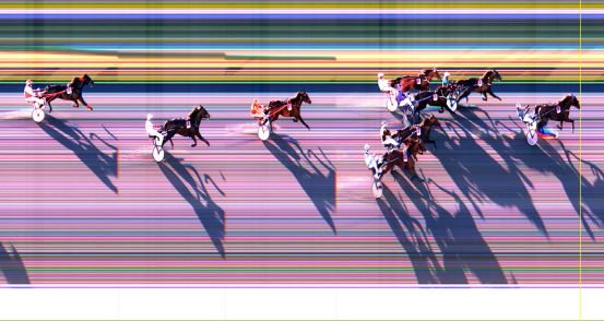 Målfoto for løp 9 på bane LE den 09.06.2014