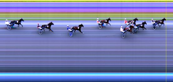 Målfoto for løp 5 på bane LE den 21.06.2014