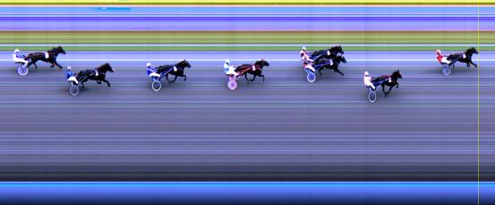 Målfoto for løp 6 på bane LE den 21.06.2014