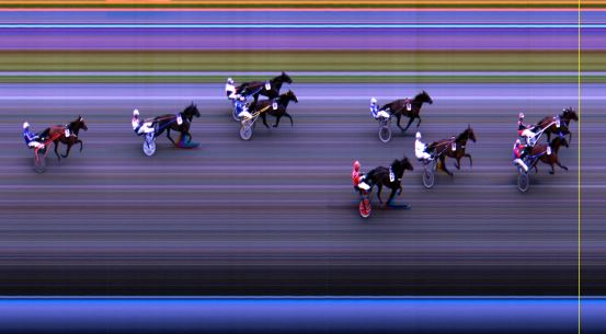 Målfoto for løp 7 på bane LE den 21.06.2014