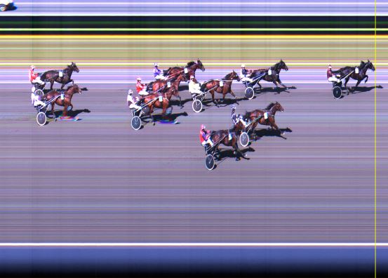 Målfoto for løp 2 på bane LE den 22.06.2014