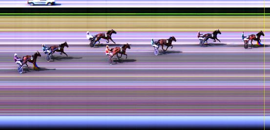 Målfoto for løp 9 på bane LE den 22.06.2014