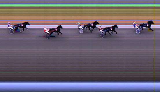 Målfoto for løp 10 på bane LE den 14.07.2014