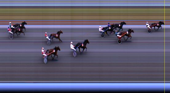 Målfoto for løp 3 på bane LE den 17.07.2014