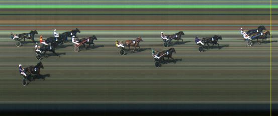 Målfoto for løp 2 på bane LE den 26.07.2014