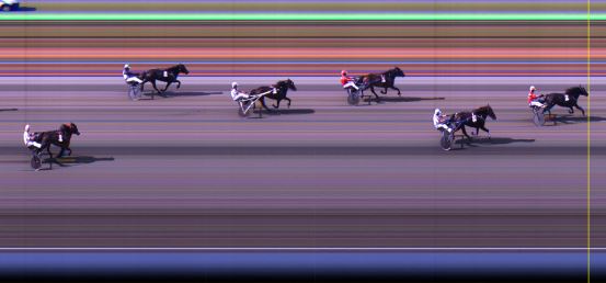 Målfoto for løp 8 på bane LE den 26.07.2014