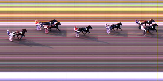 Målfoto for løp 4 på bane LE den 04.08.2014