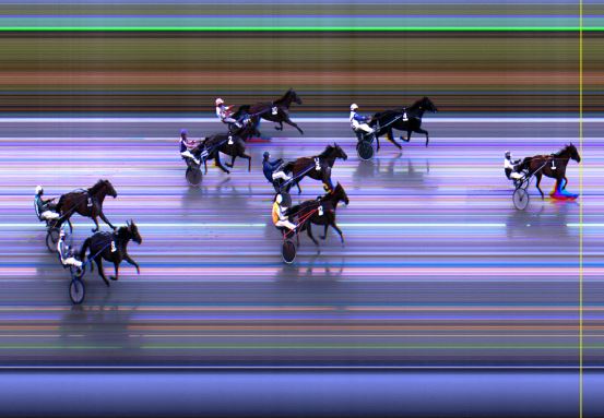 Målfoto for løp 6 på bane LE den 04.08.2014