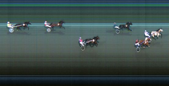 Målfoto for løp 11 på bane LE den 11.08.2014