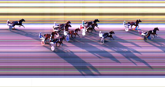 Målfoto for løp 6 på bane LE den 11.08.2014