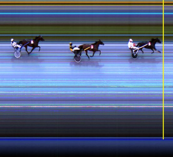 Målfoto for løp 3 på bane LE den 18.08.2014