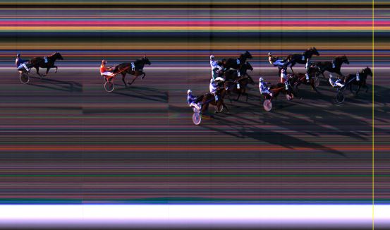 Målfoto for løp 4 på bane LE den 30.08.2014