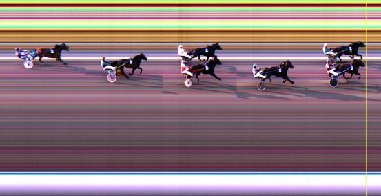 Målfoto for løp 2 på bane LE den 08.09.2014