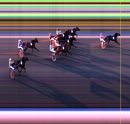 Målfoto for løp 4 på bane LE den 08.09.2014