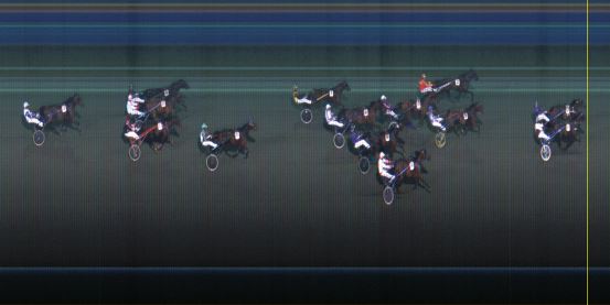 Målfoto for løp 7 på bane LE den 08.09.2014