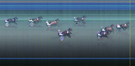 Målfoto for løp 8 på bane LE den 08.09.2014