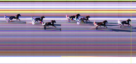 Målfoto for løp 1 på bane LE den 15.09.2014