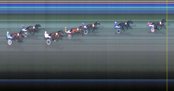 Målfoto for løp 5 på bane LE den 15.09.2014