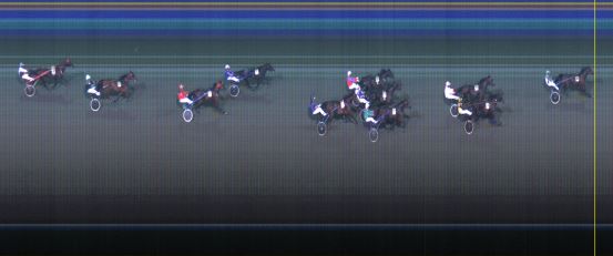 Målfoto for løp 9 på bane LE den 15.09.2014