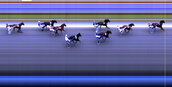 Målfoto for løp 9 på bane LE den 04.10.2014