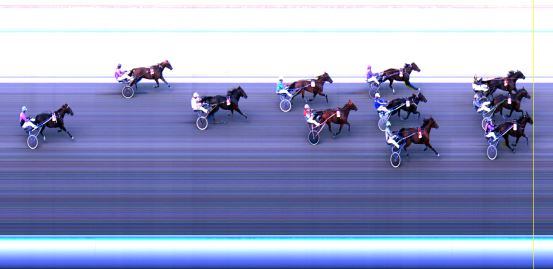 Målfoto for løp 3 på bane LE den 07.10.2014