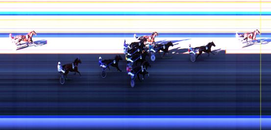 Målfoto for løp 7 på bane LE den 07.10.2014