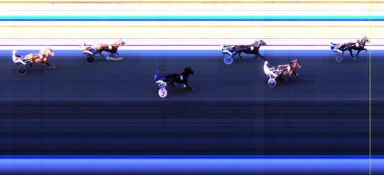 Målfoto for løp 8 på bane LE den 07.10.2014