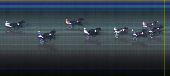 Målfoto for løp 6 på bane LE den 13.10.2014