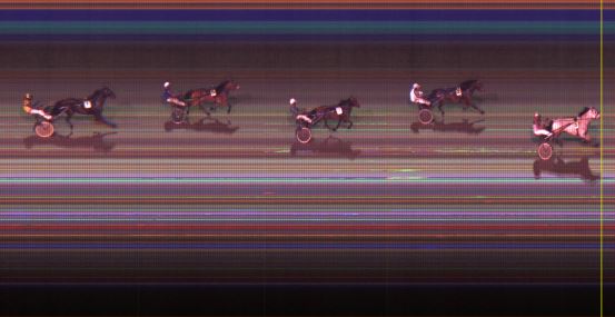 Målfoto for løp 9 på bane LE den 20.10.2014