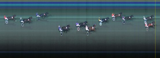 Målfoto for løp 3 på bane LE den 27.10.2014