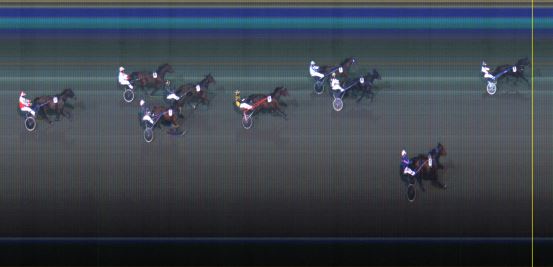 Målfoto for løp 5 på bane LE den 27.10.2014